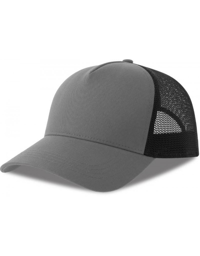 Șapcă Trucker cu 5 Panele-Rapper Cotton-S